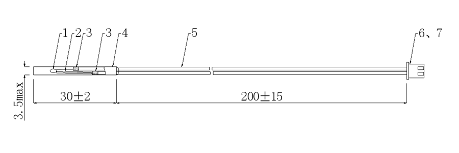 NTC Temperature Sensor for Automotive